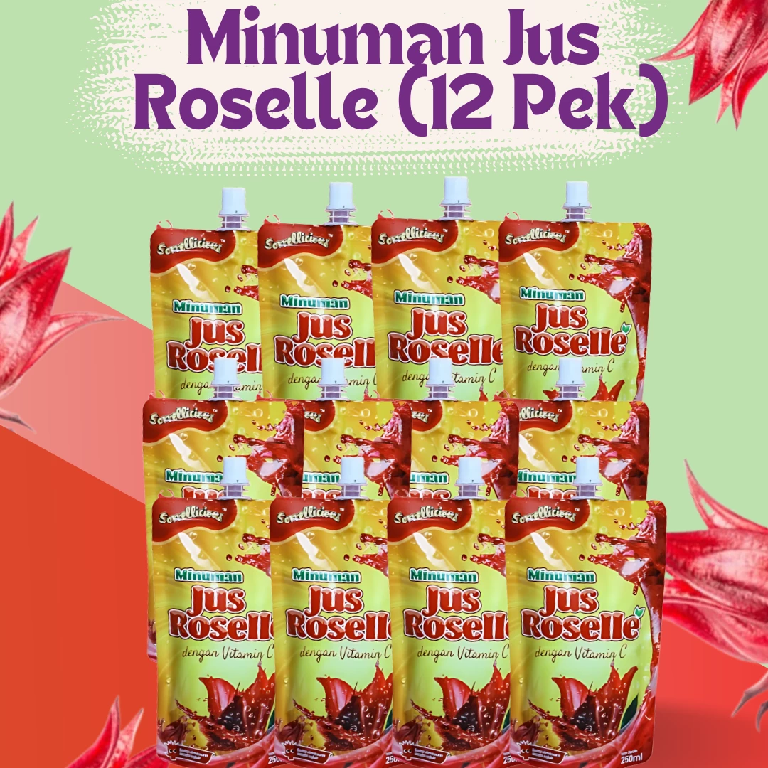 Set Minuman Jus Roselle (12pek)