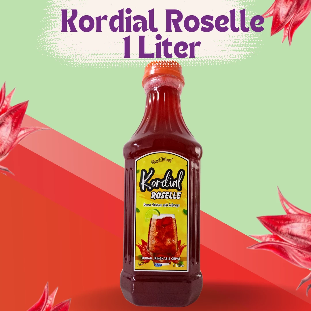 Kordial Roselle 1liter